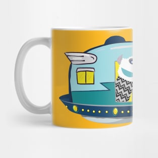 Gargleck's Space Ship Mug